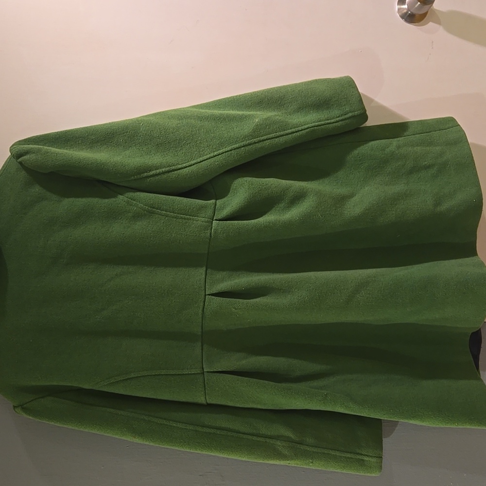 Old Navy Women's Pea Coat in Vibrant Green - Picture 2 of 4